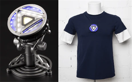 Killerbody 1:1 TONY Iron Man Arc Reactor w/Remote Control Sound & Light Effect Collectible