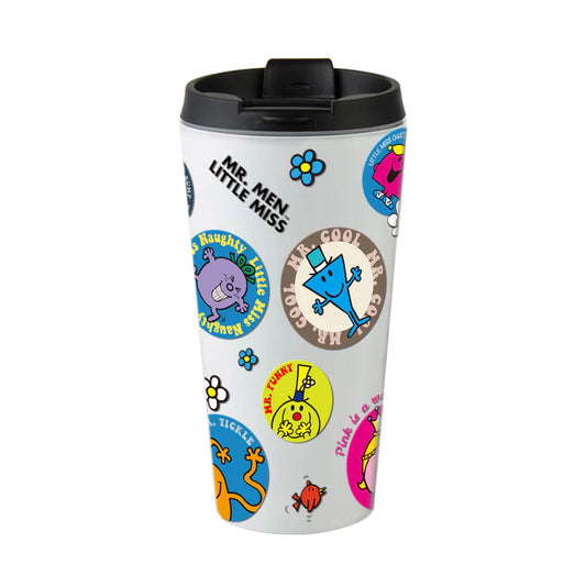 MR. MEN LITTLE MISS 果凍貼紙咖啡杯