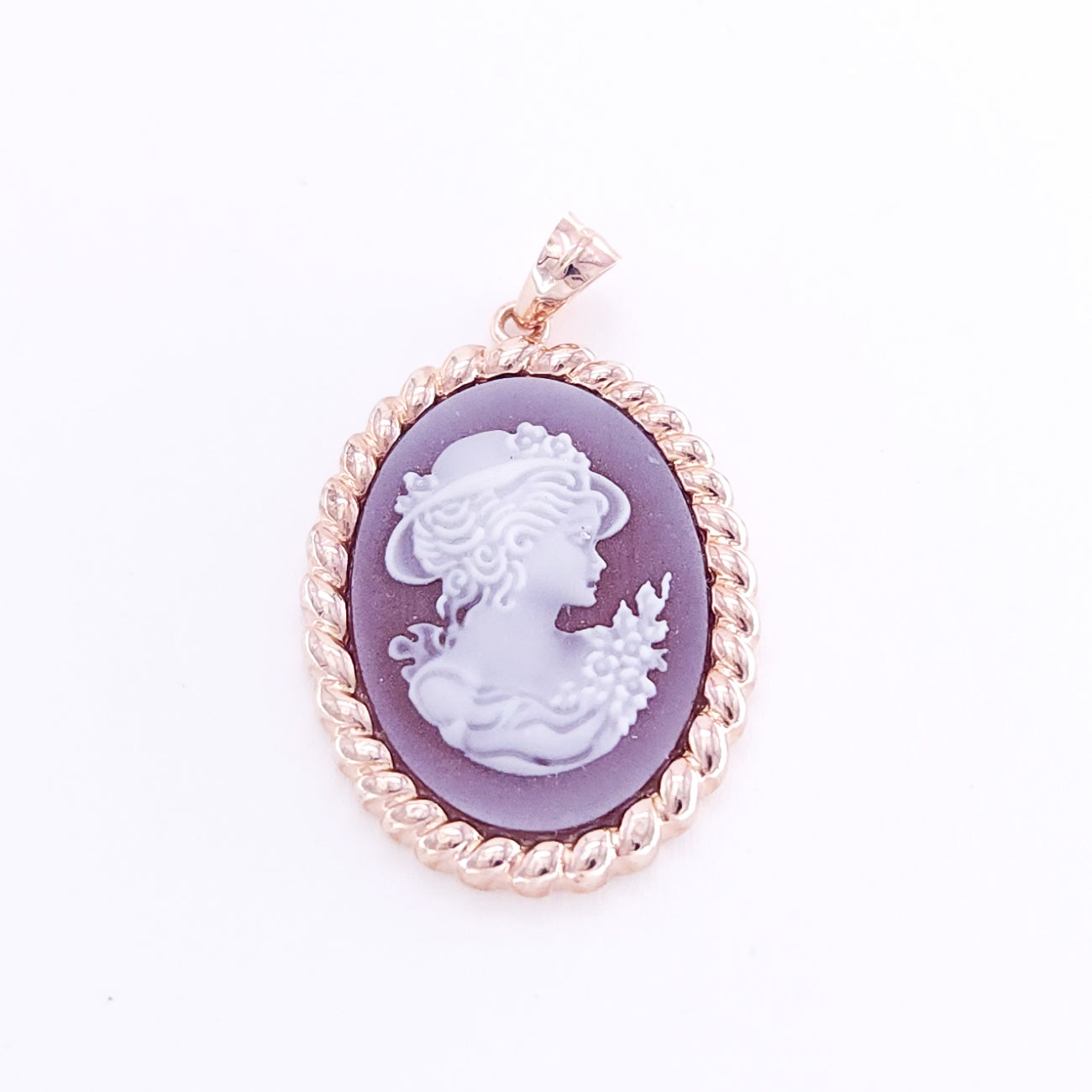 18x25mm red agate pendant
