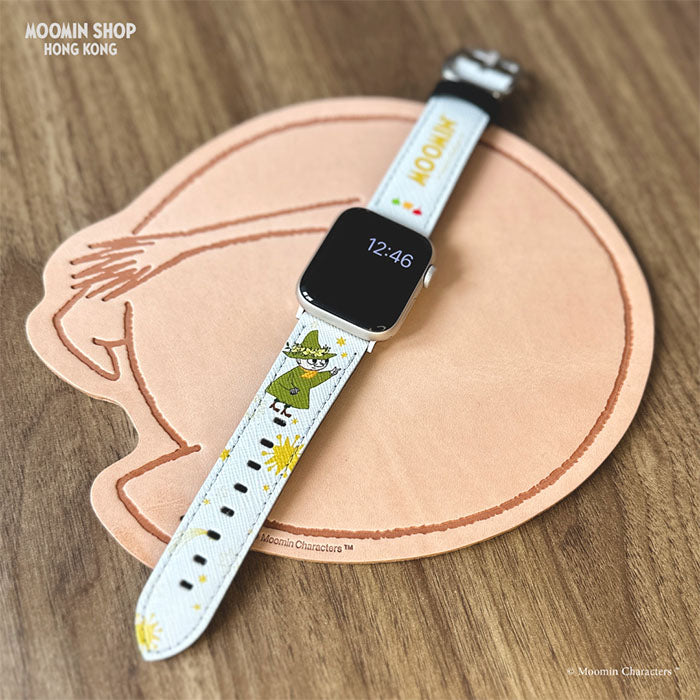 Moomin Apple Watch Bands (Snufkin Star 42/44/45mm)