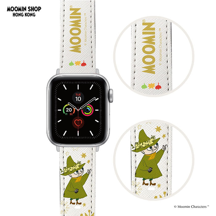 Moomin Apple Watch Bands (Snufkin Star 42/44/45mm)