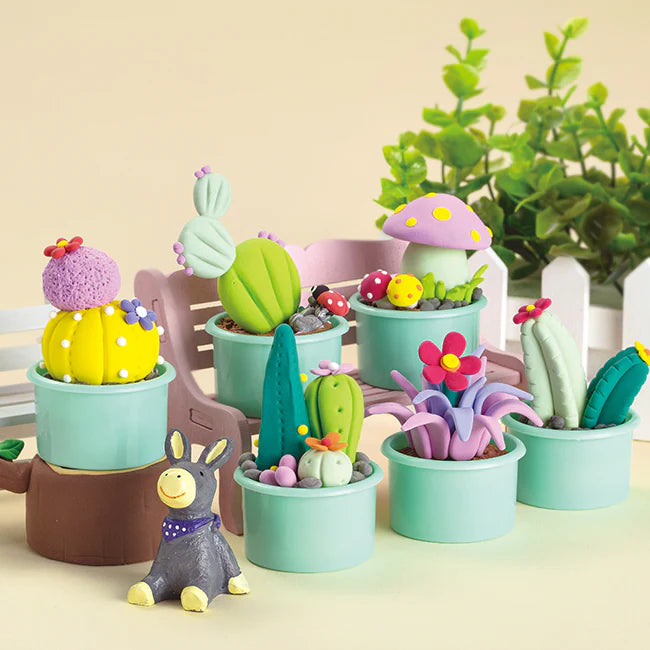 Magic Succulents—Ultra-light clay