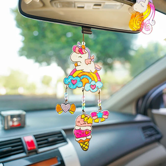Sparkly Ornament Suncatcher