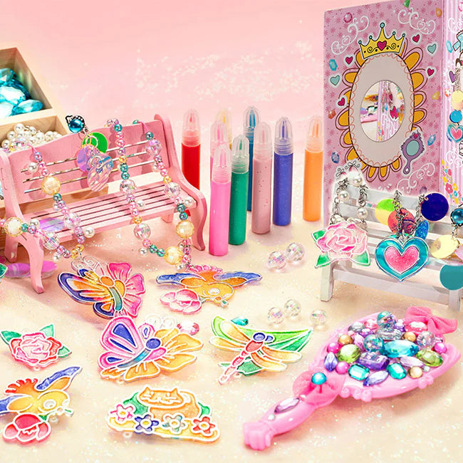 You'r Style Girl—Crystal glass painting jewelry
