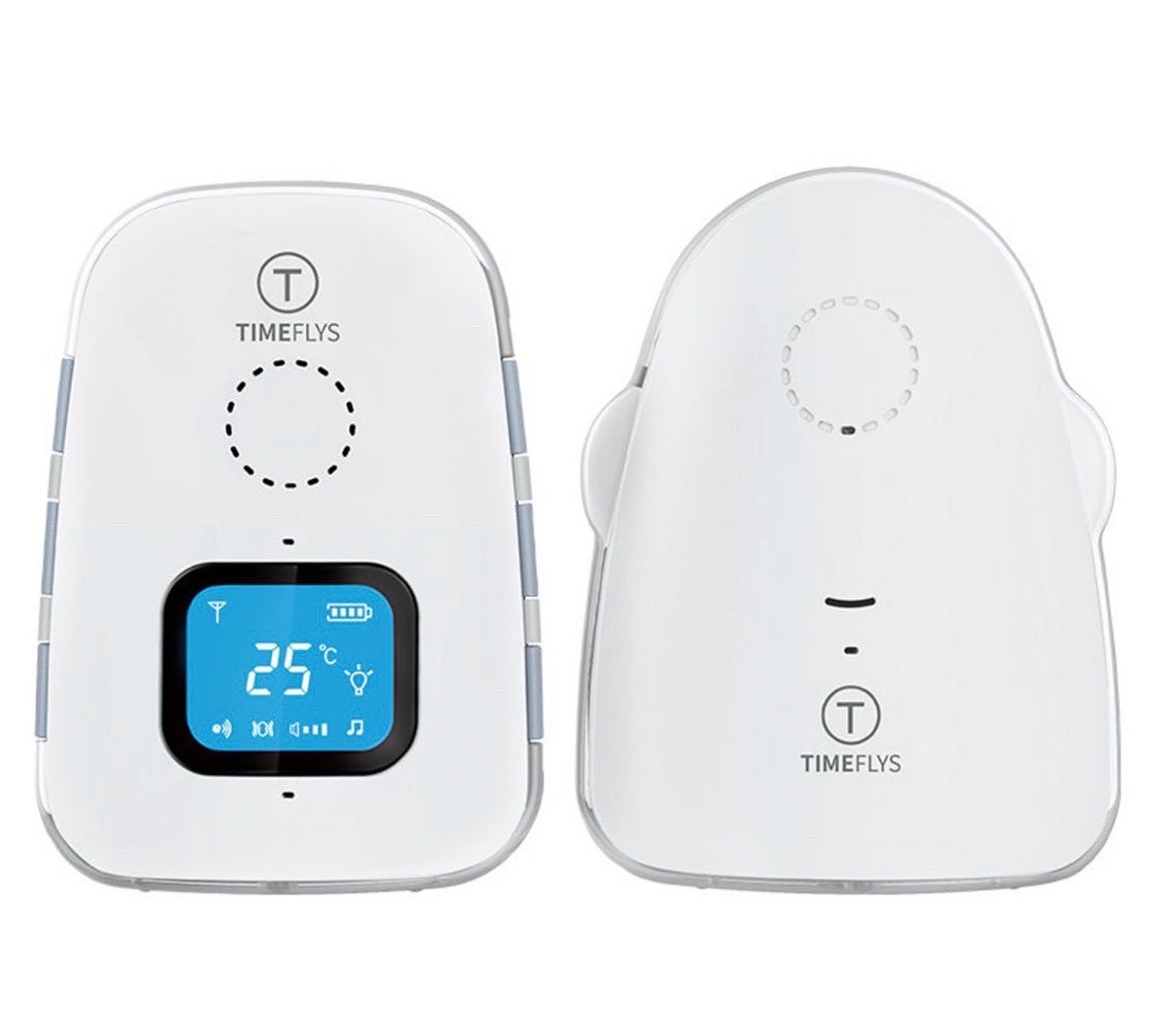 Audio baby monitor with LCD screen
