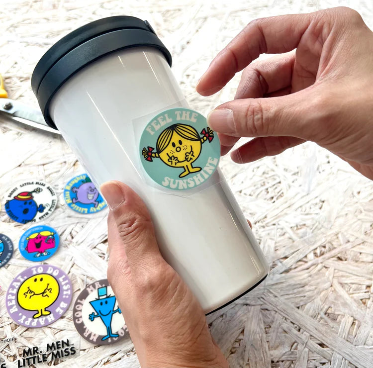 MR.ME LITTLE MISS JELLY STICKER COFFEE TUMBLER