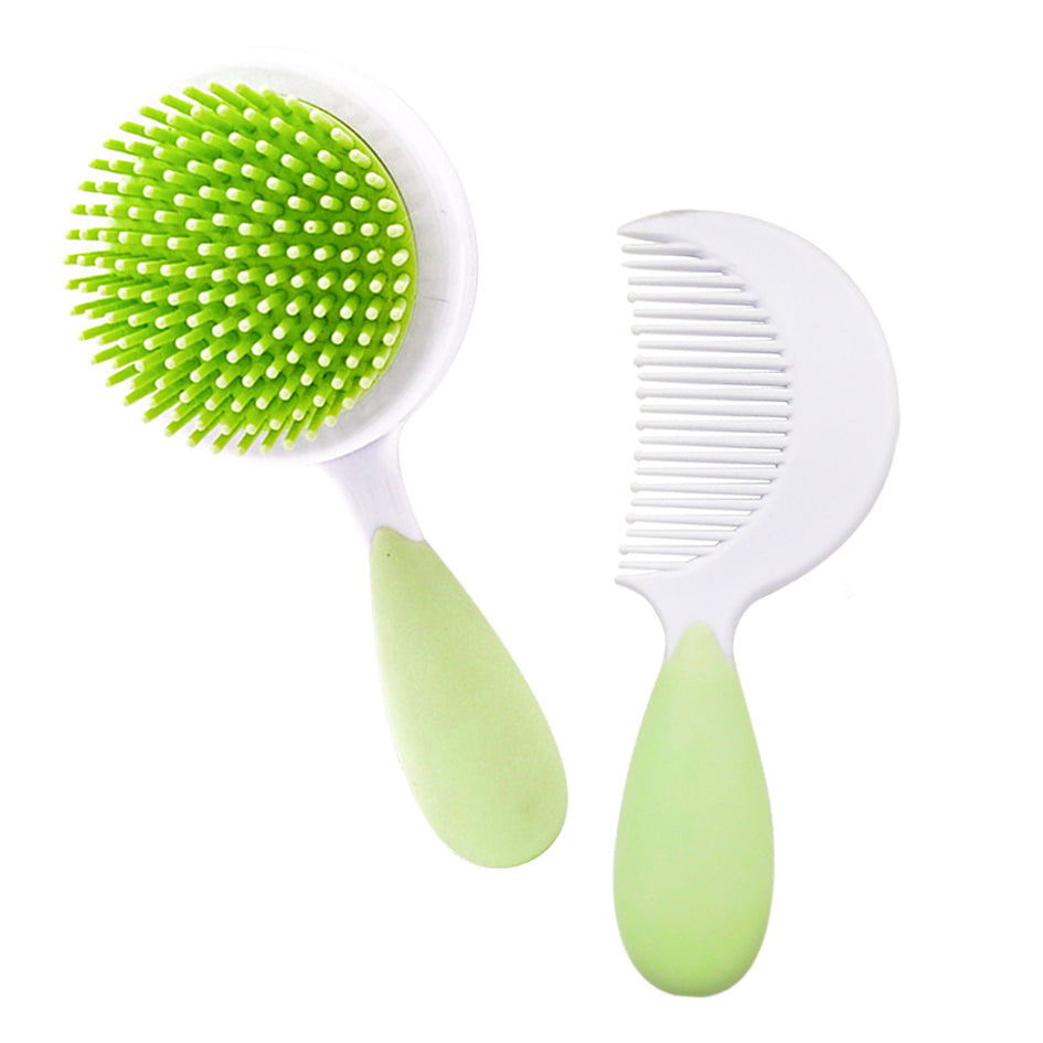 Silicon Handle comb brush