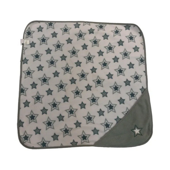 Babies' 100% polyester knitted bathcape, polar fleece