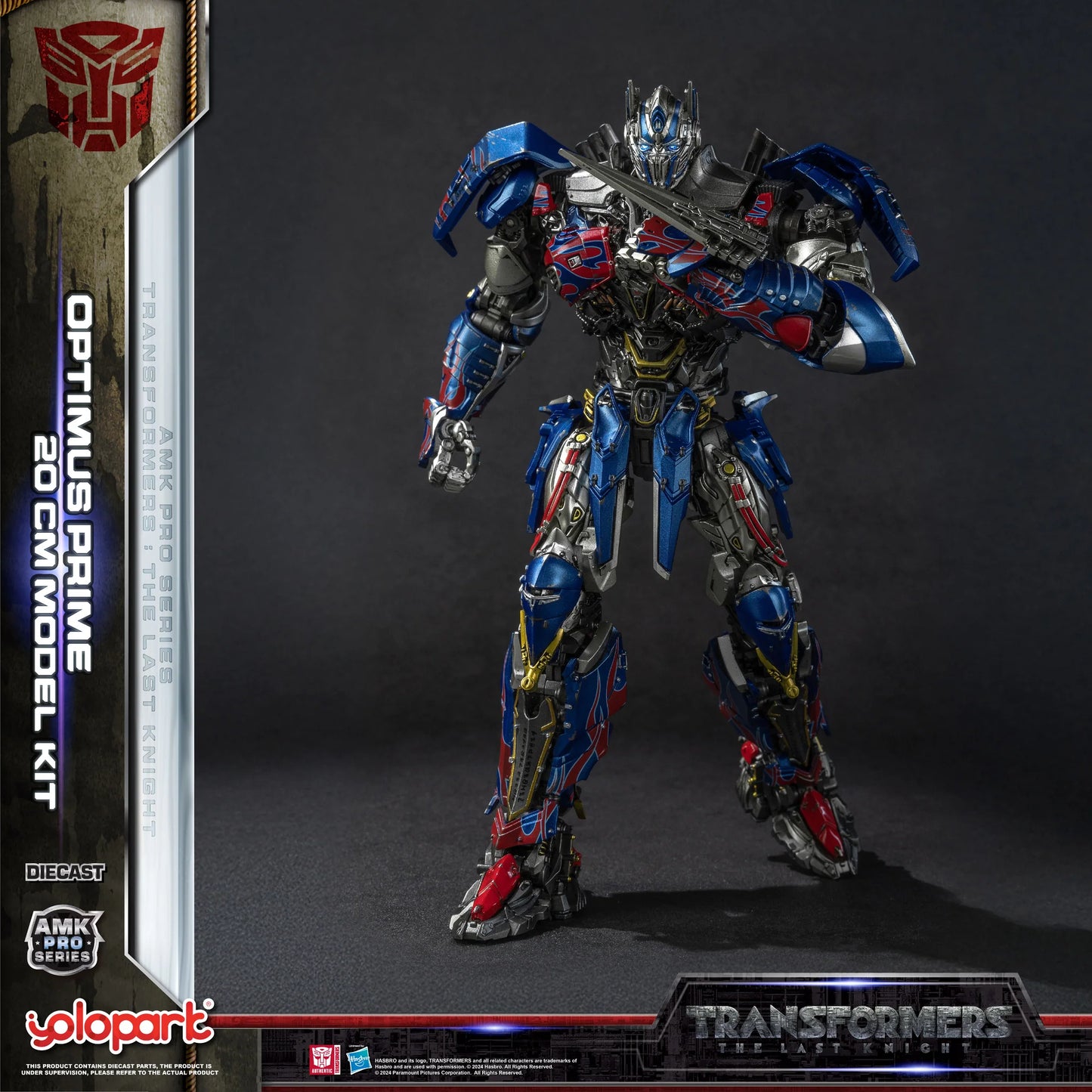 Transformers: The Last Knight AMK PRO Series 20cm Optimus Prime Model Kit