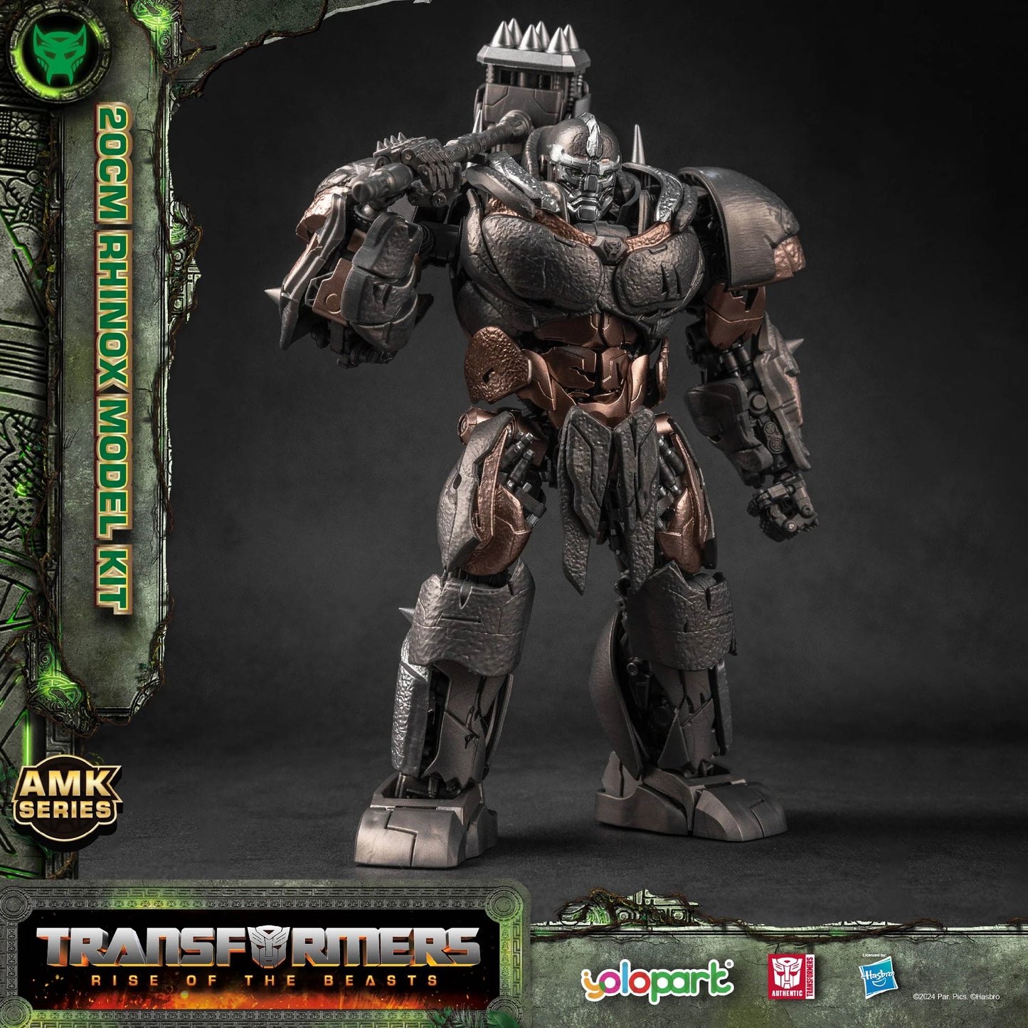 Transformers : Rise of the Beasts 20cm Rhinox Model Kit