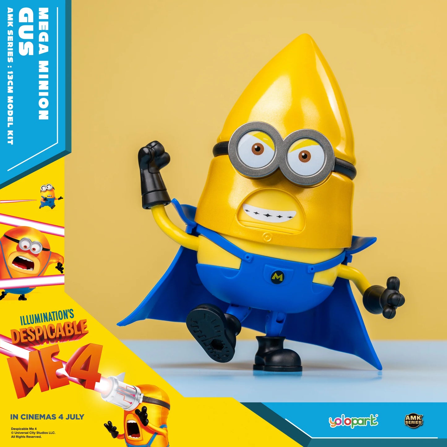Despicable Me 4 - 12cm Mega Minion Gus Model Kit