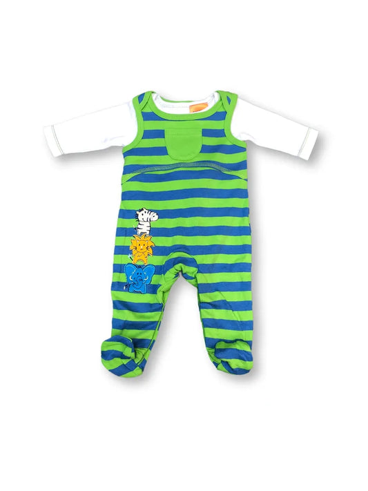 嬰兒棉質針織長袖套裝