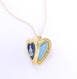 Gold Cameo Heart Locket