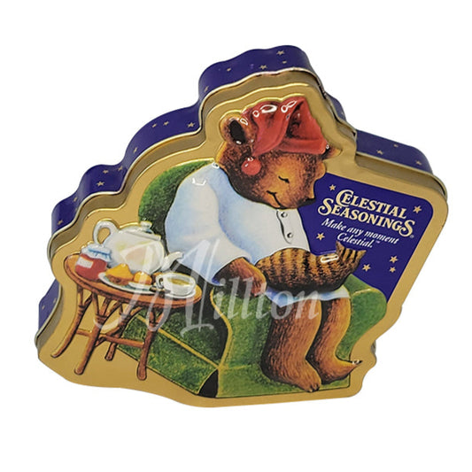 Sleepy Bear Tin Irregular Tin