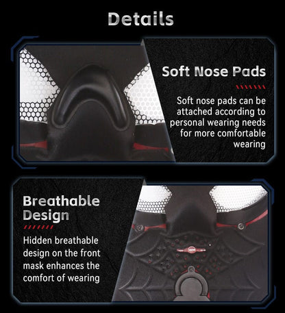 漫威 1:1 收藏版钢铁蜘蛛人穿戴头盔