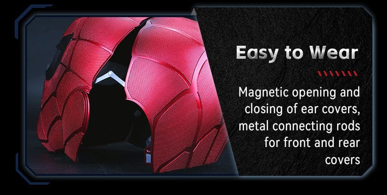 漫威 1:1 收藏版钢铁蜘蛛人穿戴头盔