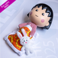 Chibi Maruko-chan Vinyl Figure – Pajama Outfit (Body Not Included)