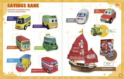 Ming the Minibus - Mak Si the Taxi saving bank