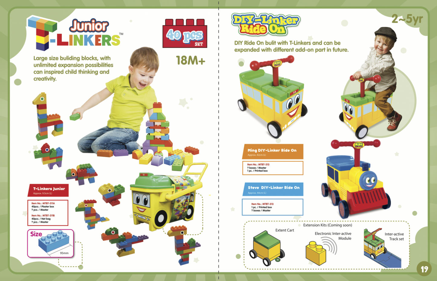 Ming the Minibus - Steve DIY-Linker Ride On