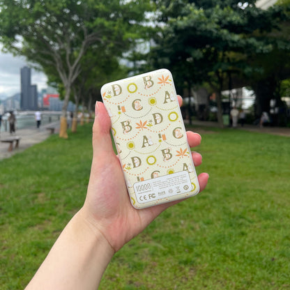 Moomin 10000mAh Fast Charge Built-in Cables Power Bank