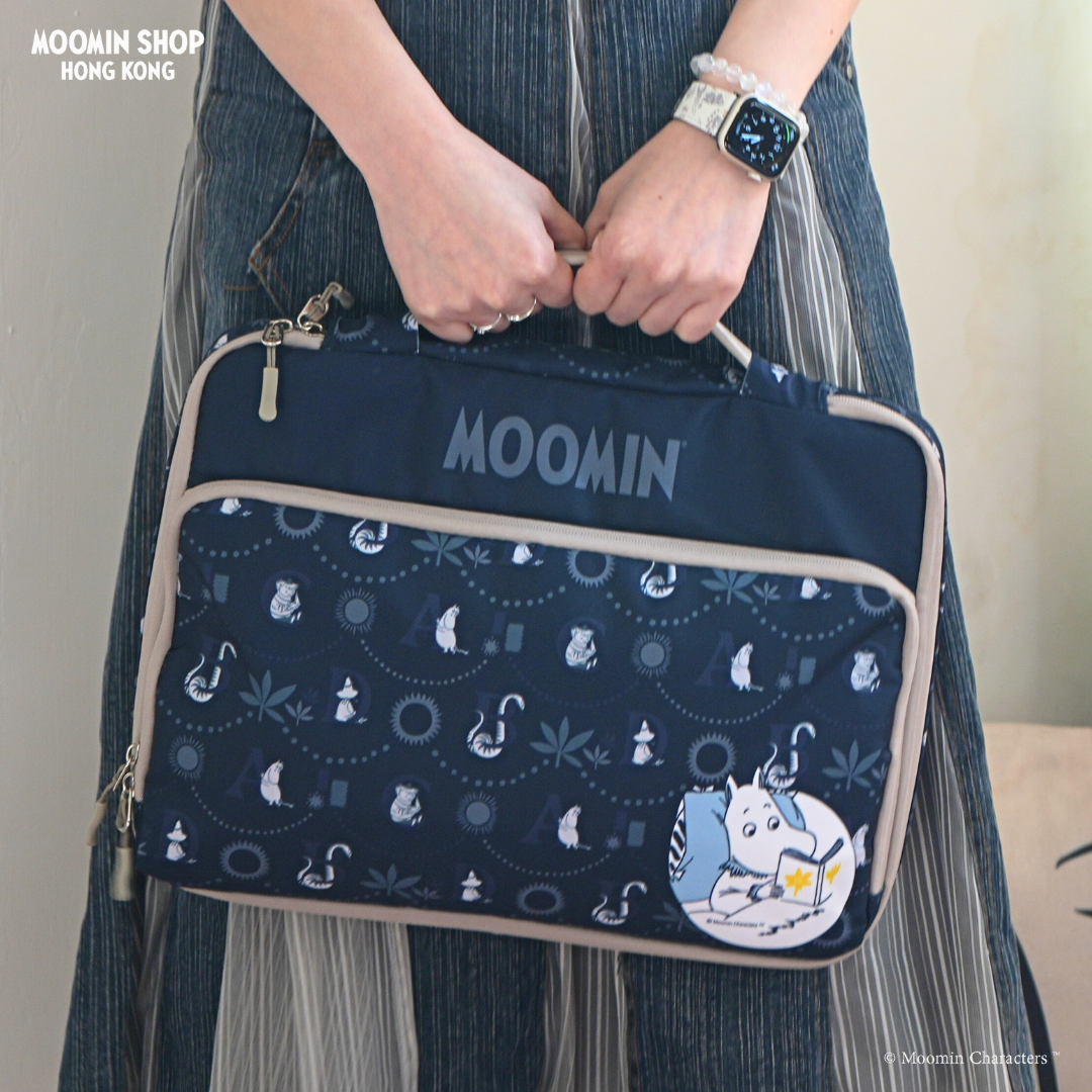Moomin Laptop Pouch (Blue)