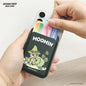 Moomin MagSafe Card Holder Snufkin (Dark Green)