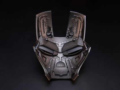 Killerbody 1: 1 Collectible Iron Man MK7 Wearable Helmet with Bluetooth Speaker Stand