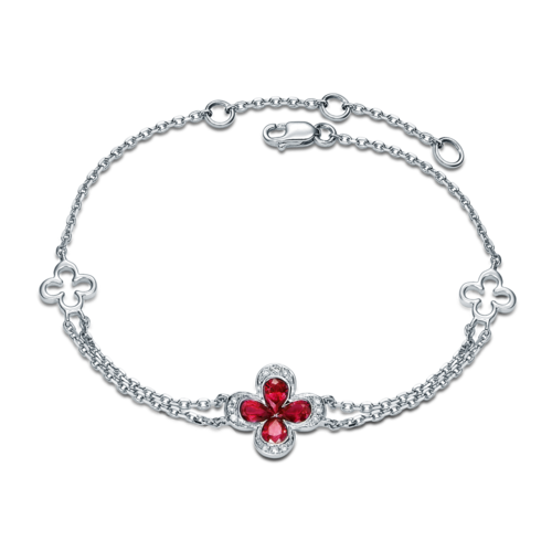 18K Ruby Bracelet