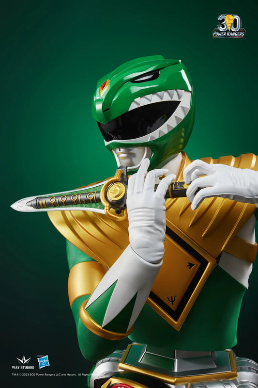 POWER RANGERS 系列 绿衣游侠 真实比例 半身胸像
