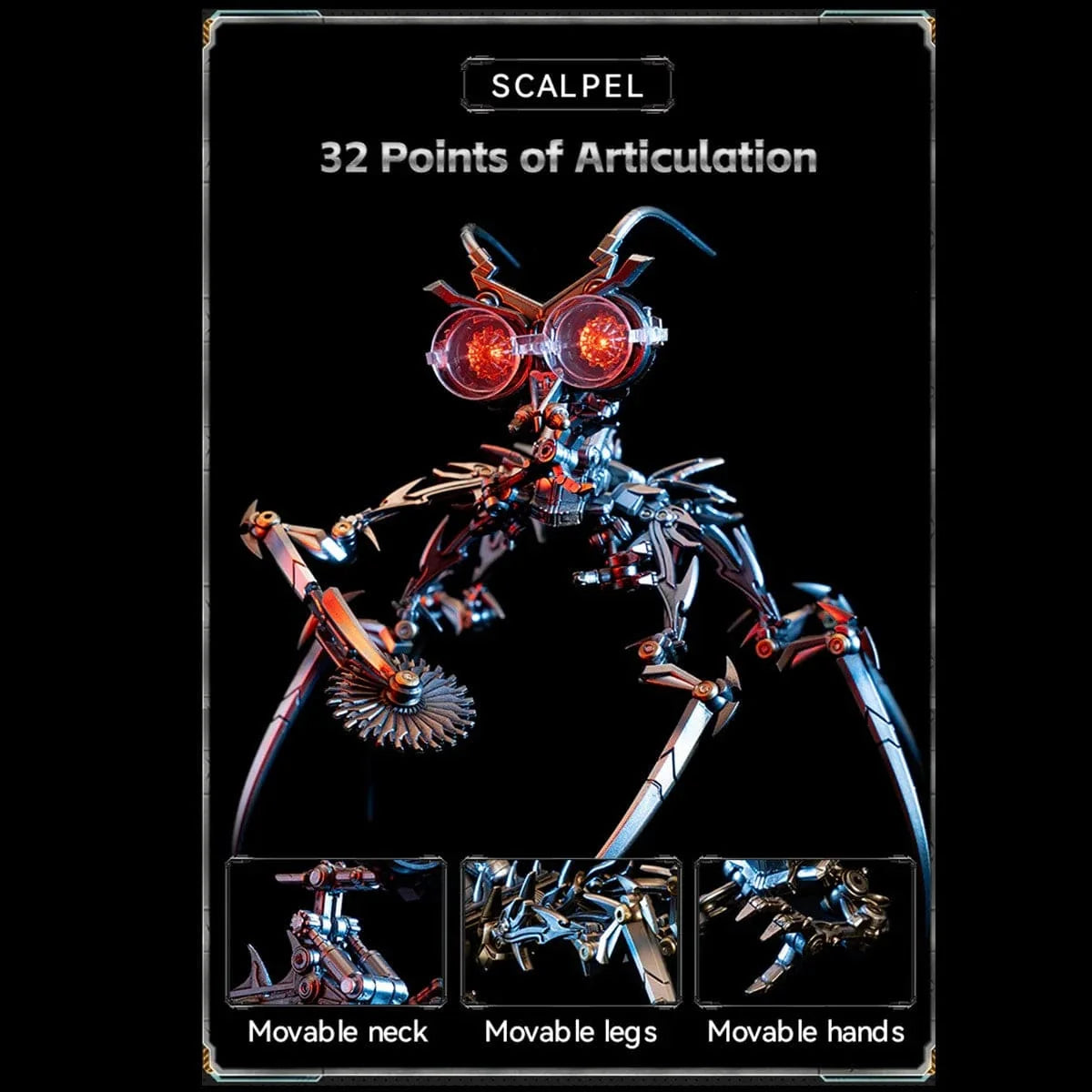 TF Wheelie/Frenzy/Scalpel MRP 动作人偶