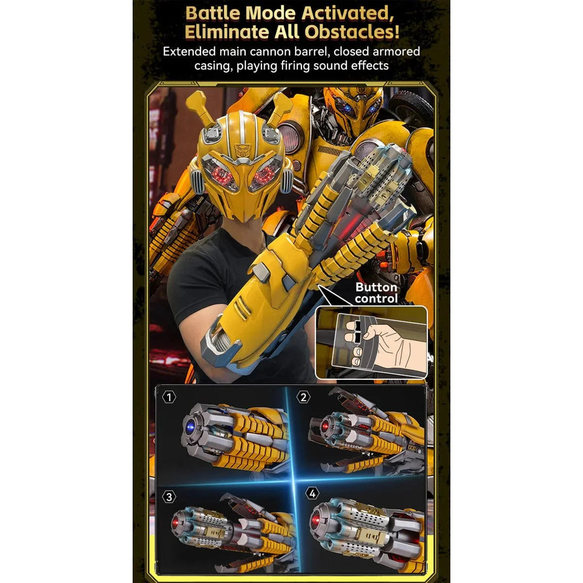 Killerbody TRANSFORMERS Bumblebee Wearable Blaster