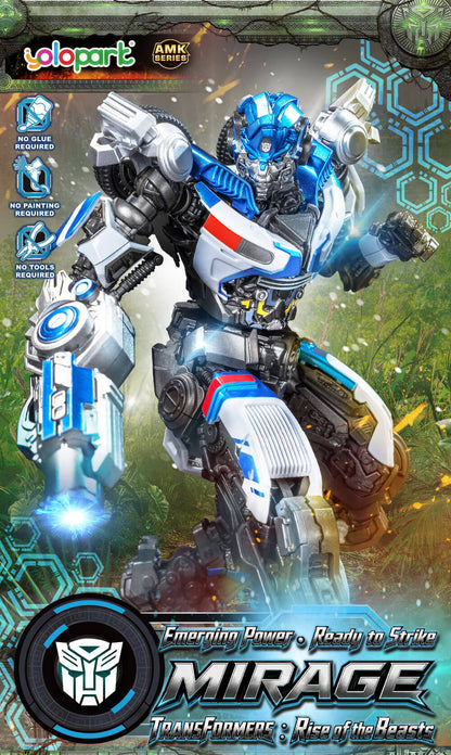 Transformers: Rise of the Beasts - 16cm Mirage Model Kit - AMK Series