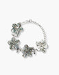 Huge Flower Bracelet with Lobster Clasp