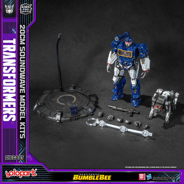 (Pre-order) TRANSFORMERS: Bumblebee AMK PRO Series 20cm Soundwave Model Kit