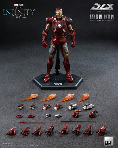 Marvel Studios: The Infinity Saga DLX Iron Man Mark 7 (Battle Damaged)
