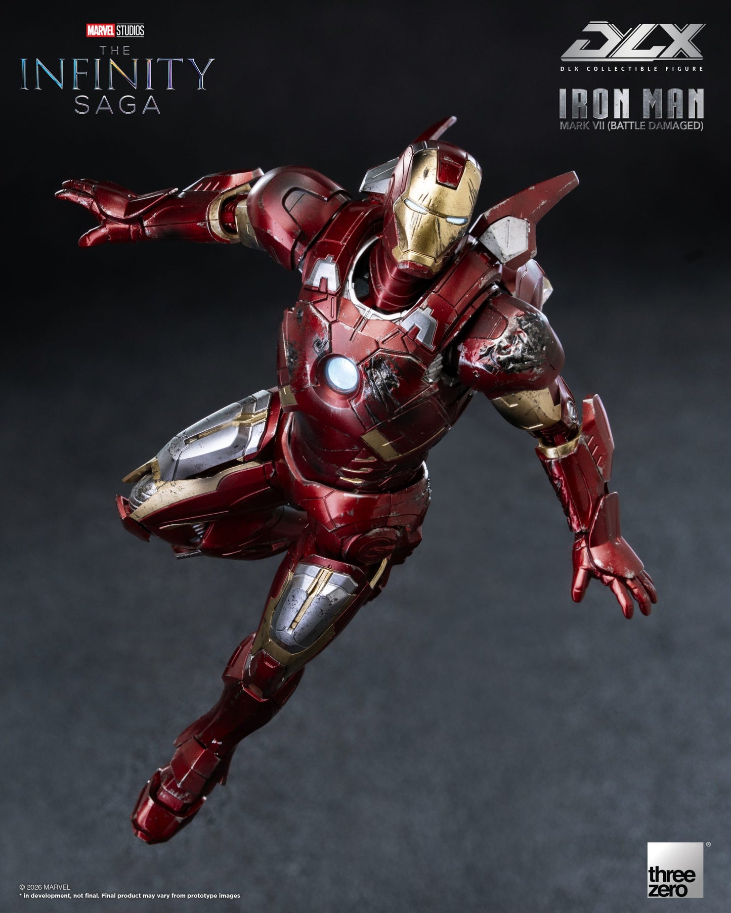 Marvel Studios: The Infinity Saga DLX Iron Man Mark 7 (Battle Damaged)