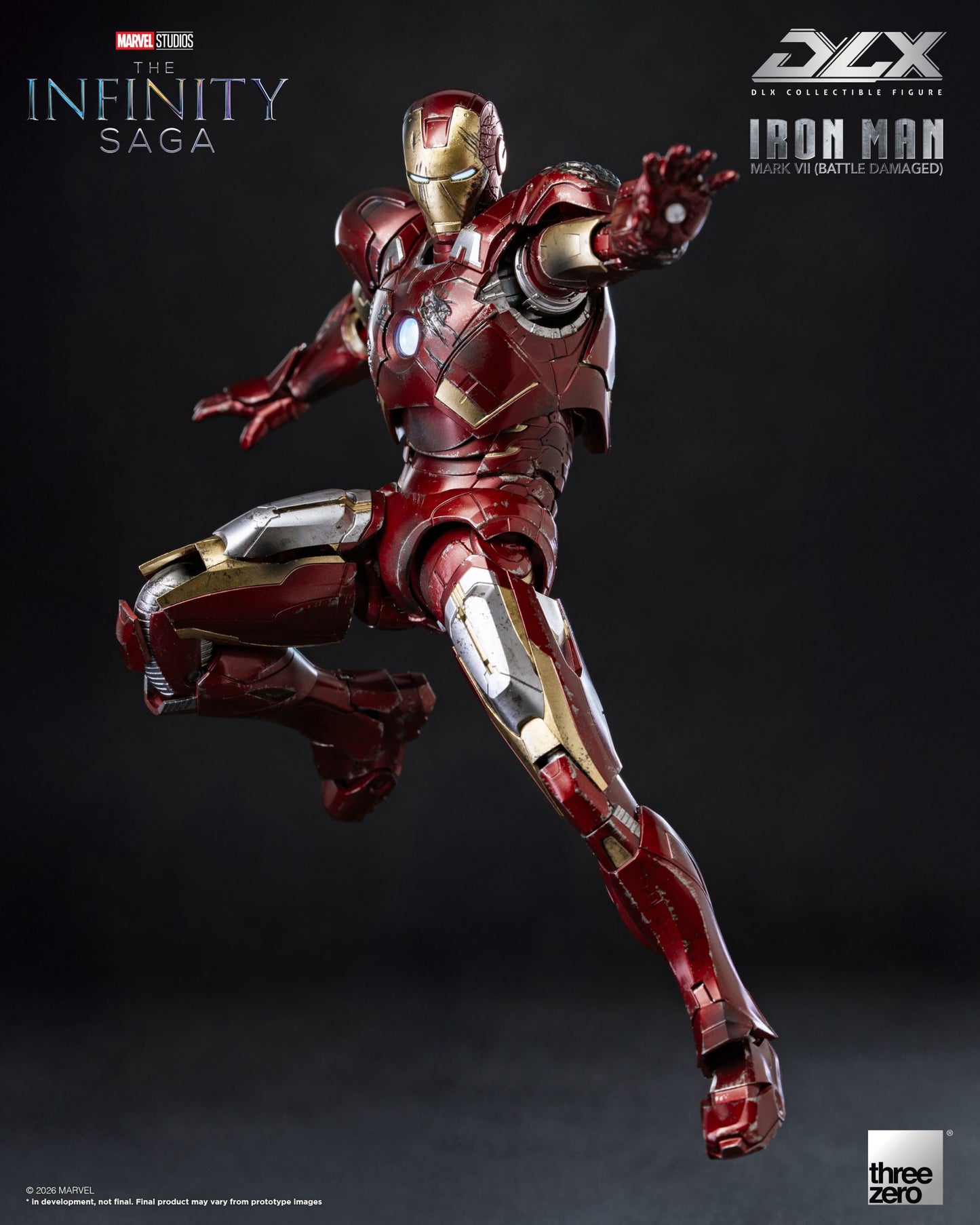Marvel Studios: The Infinity Saga DLX Iron Man Mark 7 (Battle Damaged)