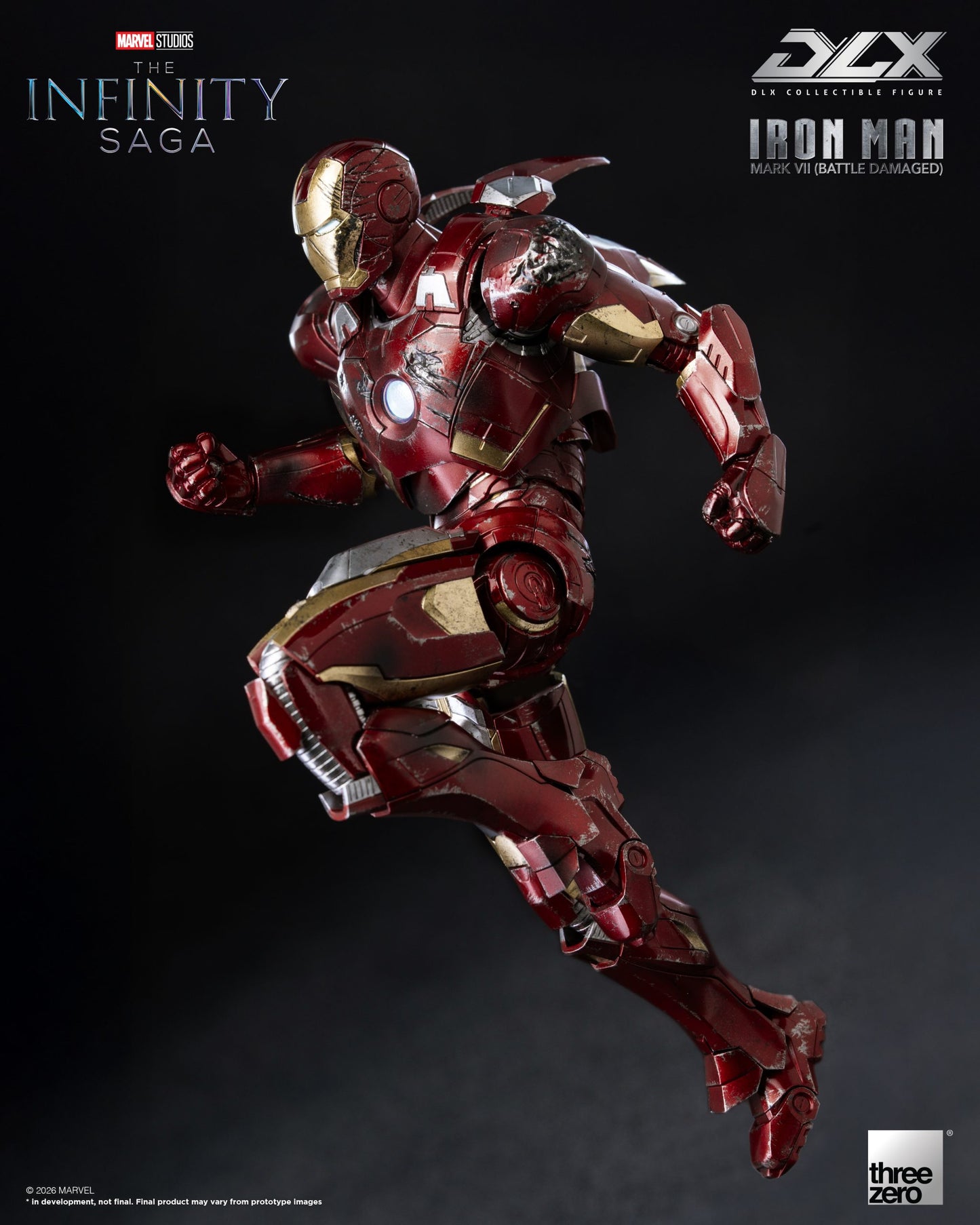 Marvel Studios: The Infinity Saga DLX Iron Man Mark 7 (Battle Damaged)