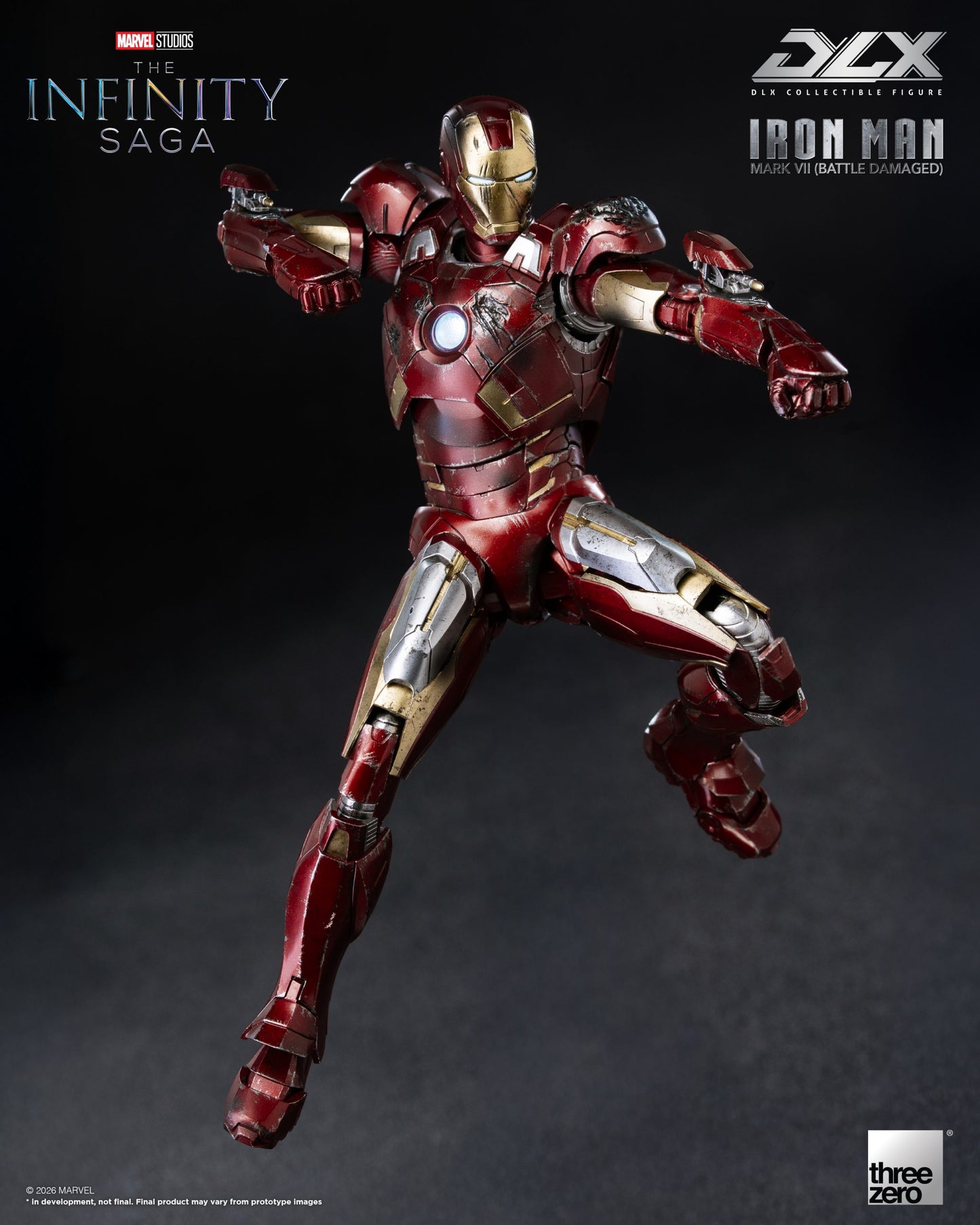 Marvel Studios: The Infinity Saga DLX Iron Man Mark 7 (Battle Damaged)