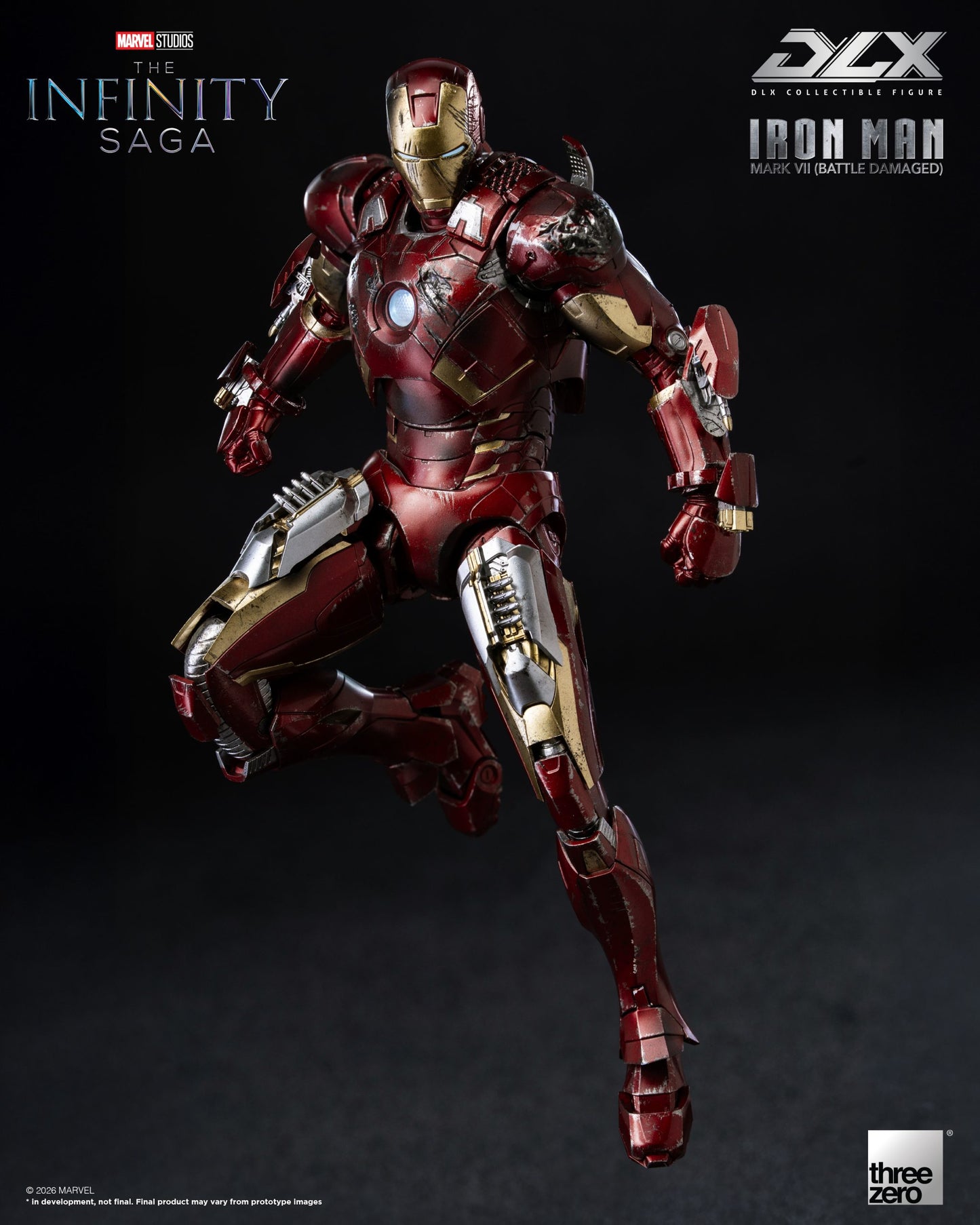 Marvel Studios: The Infinity Saga DLX Iron Man Mark 7 (Battle Damaged)