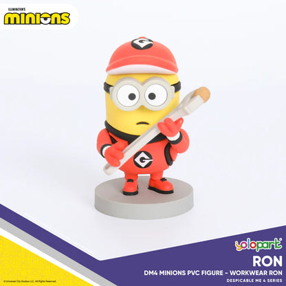 Despicable Me 4 Minions Toys - Secret Agent / Pit Crew Series