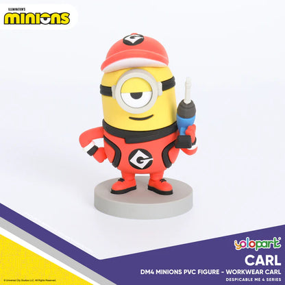 Despicable Me 4 Minions Toys - Secret Agent / Pit Crew Series
