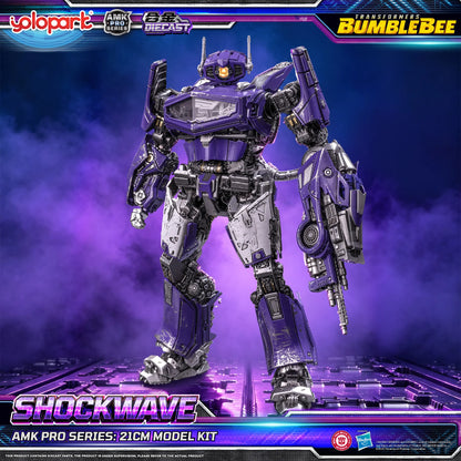 TRANSFORMERS BUMBLEBEE THE MOVIE : AMK PRO Series Shockwave Model Kit