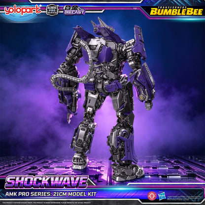 TRANSFORMERS BUMBLEBEE THE MOVIE : AMK PRO Series Shockwave Model Kit