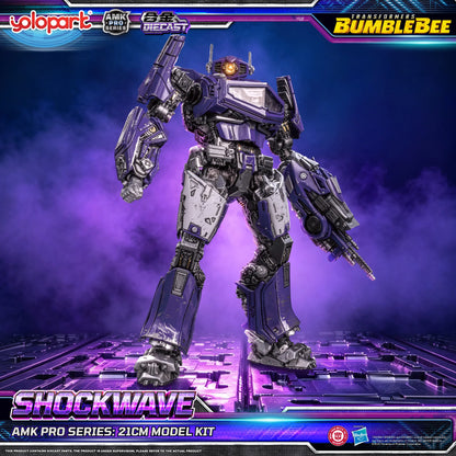 TRANSFORMERS BUMBLEBEE THE MOVIE : AMK PRO Series Shockwave Model Kit