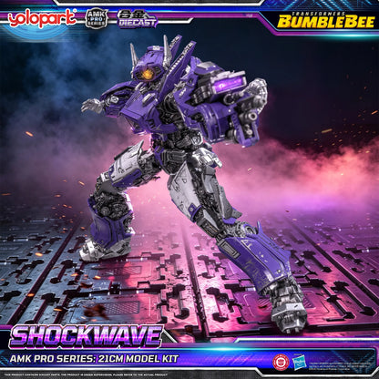 TRANSFORMERS BUMBLEBEE THE MOVIE : AMK PRO Series Shockwave Model Kit