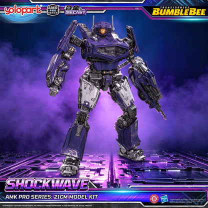 TRANSFORMERS BUMBLEBEE THE MOVIE : AMK PRO Series Shockwave Model Kit