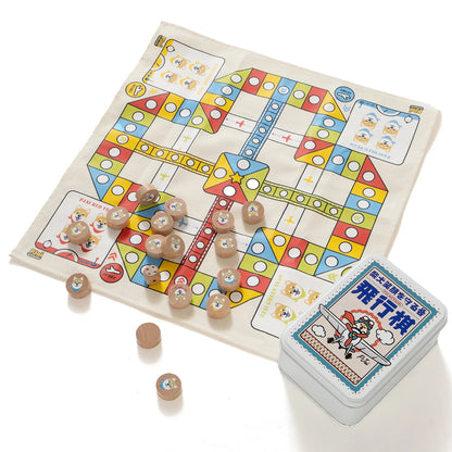 (AA476) P仔昭和鐵盒飛行棋