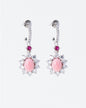 Pink Conch Shell Earrings