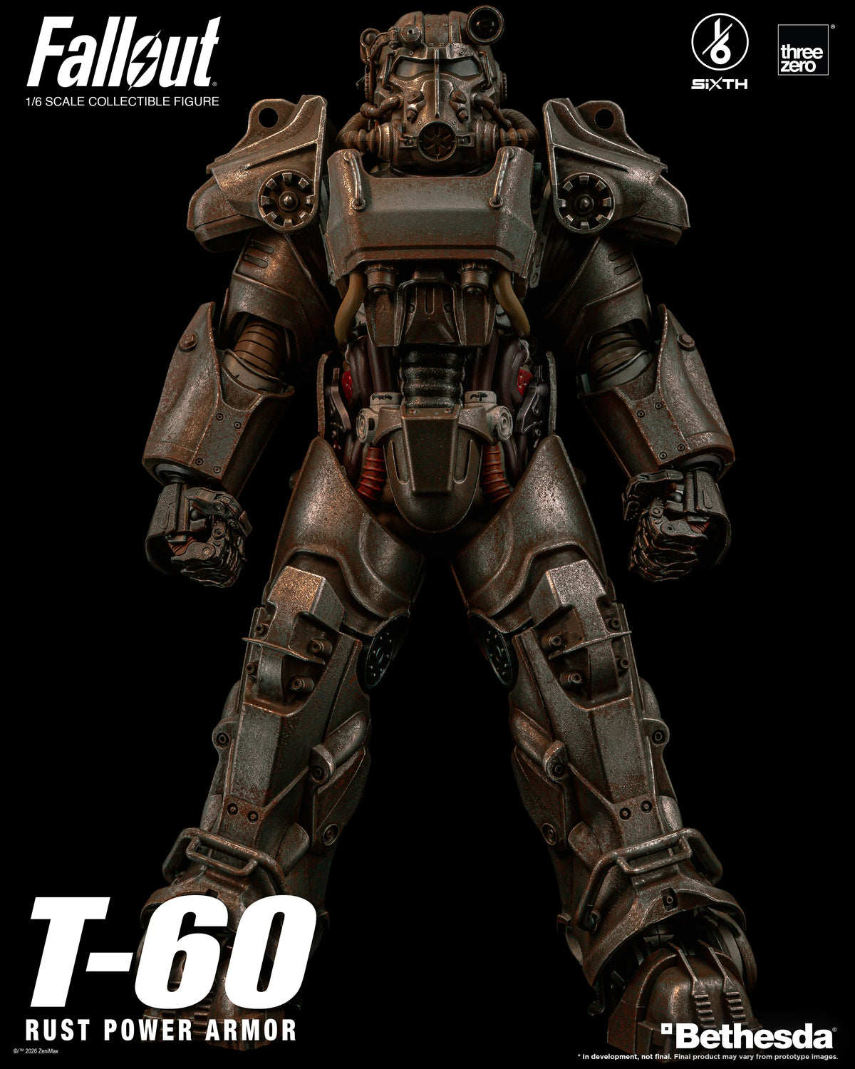 Fallout 1/6 T-60 Rust Power Armor